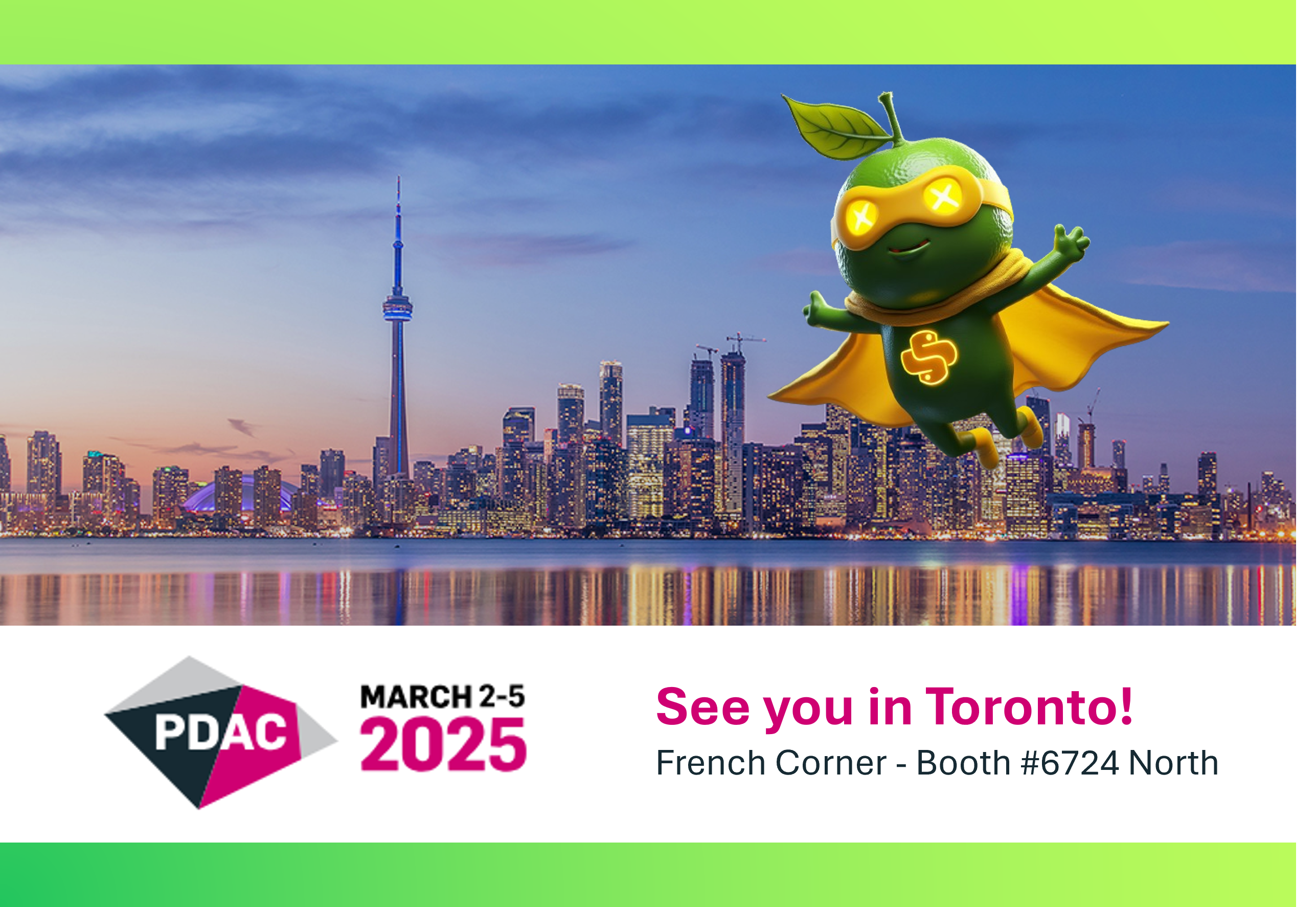 Meet us at PDAC 2025!